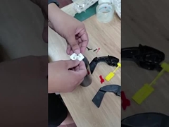 पोर्टेबल हैंडल एयरोसोल टोपी आग बुझाने की मशीन actuator के साथ