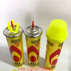 हल्का सुविधाजनक 80ml ब्लो टॉर्च के लिए आउटडोर ब्यूटेन गैस रिफिल पर जाएं