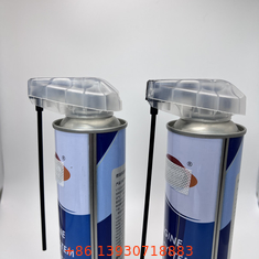 एक्सटेंशन ट्यूब 2.5-3.5L/Min ट्यूब बाहरी दीया 3.30 मिमी के साथ एयरोसोल स्प्रे नोजल