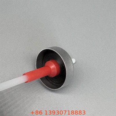 प्रिसिज़डोज़ 20mm मापित एरोसोल वाल्व प्लास्टिक स्टेम और एक्चुएटर के साथ सुसंगत मापा स्प्रे