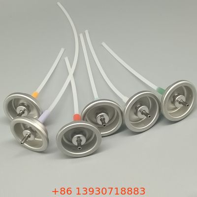 खुराक की सटीकता के लिए अनुकूलन योग्य वितरण प्रणाली के साथ एयरोसोल मीटर वाल्व