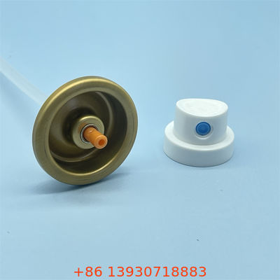 एल्यूमीनियम डिओडोरेंट डिब्बों के लिए वाल्व व्यक्तिगत देखभाल एयरोसोल के लिए सटीक स्प्रे वाल्व