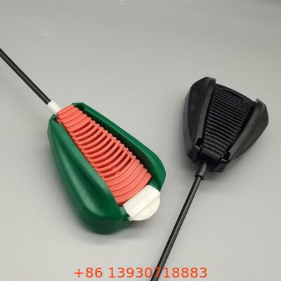 सटीक लक्षित छिड़काव के लिए लंबी एक्सटेंशन स्ट्रॉ के साथ एरोसोल ट्रिगर एक्चुएटर