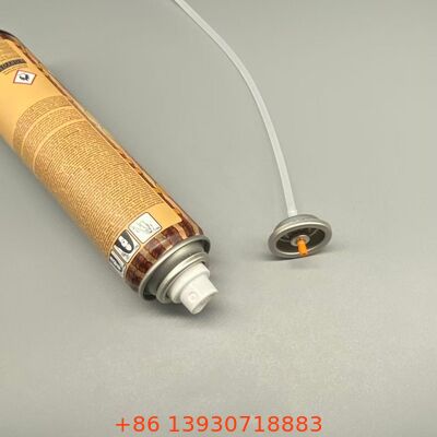 सूखी शैम्पू एयरोसोल स्प्रे वाल्व अल्ट्रा-फाइन मिस्ट नोजल के साथ अवशेष मुक्त प्रदर्शन और 360 डिग्री संचालन के लिए