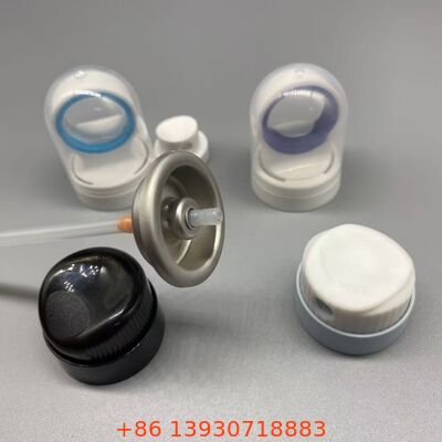 नियंत्रित आउटपुट तकनीक, क्लोज-प्रतिरोधी नोजल और 360 डिग्री ऑपरेशन के साथ एरोसोल सनस्क्रीन स्प्रे वाल्व