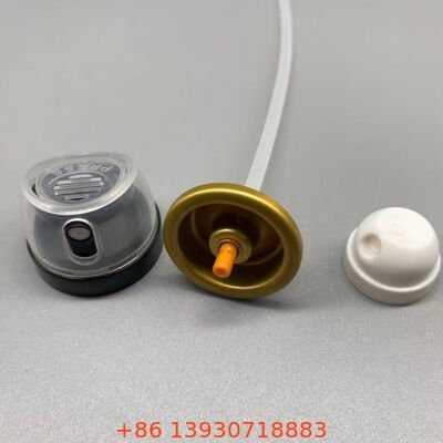 एयरोसोल बॉडी स्प्रे वाल्व 360° वितरण, लीक-प्रूफ सील, और एक इंच आकार के साथ डीओडोरेंट और फ्रांगेंस अनुप्रयोगों के लिए