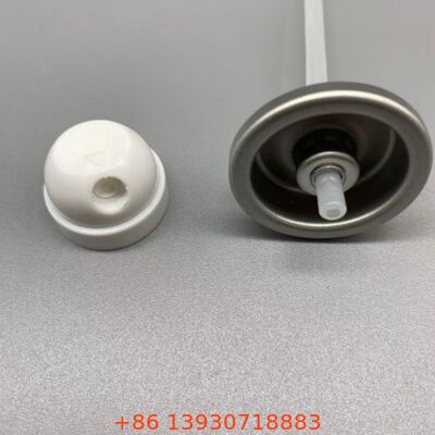 लीक-प्रूफ और क्लोज-रेसिस्टेंट एयरोसोल बॉडी स्प्रे वाल्व 360° डिस्पेंसिंग टेक्नोलॉजी के साथ और स्टैंडर्ड एल्यूमीनियम डिब्बों के लिए यूनिवर्सल फिट