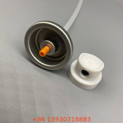 प्रेसिजन मिस्ट एंटी-क्लॉगिंग नोजल केमिकल-रेसिस्टेंट एयरोसोल स्प्रे वाल्व हेयर ग्लू और एडहेसिव एप्लीकेशन के लिए