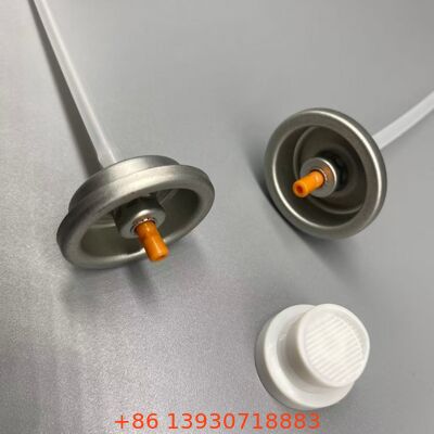 प्रिसिजन मिस्ट एंटी-ब्लॉकिंग नोजल और हेयर गोंद और चिपकने वाले के लिए रासायनिक प्रतिरोधी निर्माण के साथ पेशेवर एयरोसोल स्प्रे वाल्व
