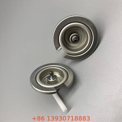 पोर्टेबल स्टोव के लिए लगातार प्रवाह नियंत्रण के साथ एक इंच लीक-प्रूफ एयरोसोल ब्यूटेन गैस वाल्व