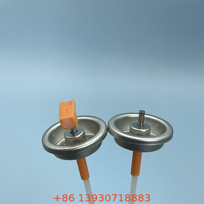 समायोज्य स्प्रे दर और अनुकूलन योग्य एक्ट्यूएटर रंग के साथ परिशुद्धता 1 इंच मीटर एयरोसोल वाल्व