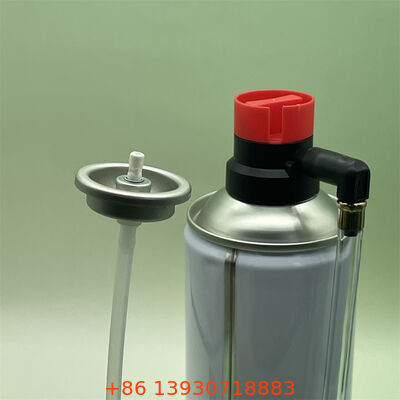 Leak-Proof High-Pressure Aerosol Tire Inflator Valve Actuator with Ergonomic Handle for Rubber Tires