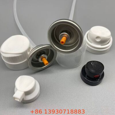 अदृश्य कवरेज और धोने के बीच ताजे बालों के लिए ड्राई शैम्पू एरोसोल वाल्व