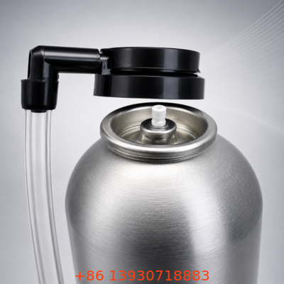 एरोसोल इन्फ्लेटर एक्ट्यूएटर के लिए त्वरित कनेक्ट कपलर के साथ एक इंच संक्षारण प्रतिरोधी टायर इन्फ्लेटर वाल्व