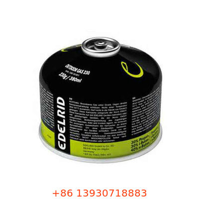 कैटरिंग सेवाओं के लिए कुशल ब्यूटेन गैस बोतल जिसमें त्वरित-कनेक्ट सुविधा और लंबे समय तक जलने का समय होता है