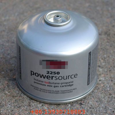 कैटरिंग सेवाओं के लिए कुशल ब्यूटेन गैस बोतल जिसमें त्वरित-कनेक्ट सुविधा और लंबे समय तक जलने का समय होता है
