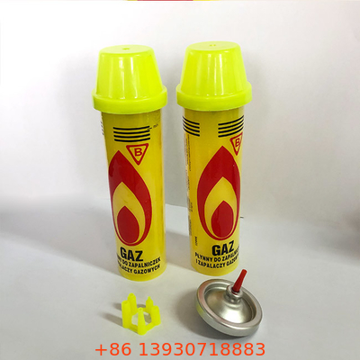 बाहरी रोमांच के लिए विश्वसनीय 80ml ब्यूटेन गैस लाइटर रिफिल