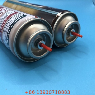 प्लास्टिक ब्यूटेन गैस स्टेम लाल रंग और गैस रिफिल वाल्व सख्त गुणवत्ता नियंत्रण प्रणाली