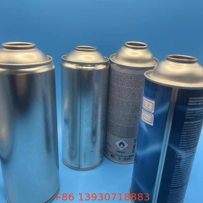 बेकिंग कमोडिटी 65 X 158 मिमी के आयामों के साथ ब्यूटेन गैस कैनस्टर