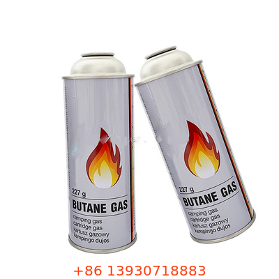कस्टम लोगो के साथ हॉट पॉट के लिए टिनप्लेट ब्यूटेन गैस कैनस्टर