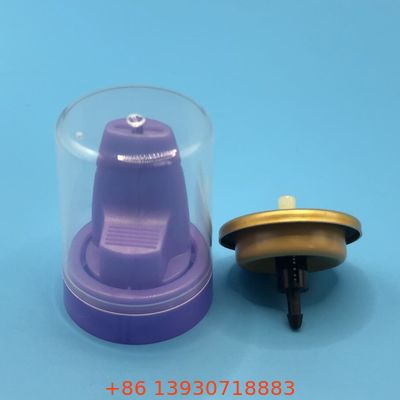 एरोसोल हेयर मूस इनवर्टेड एल्यूमिनियम वाल्व, चिकनी फोम डिस्पेंसिंग प्रदर्शन के लिए