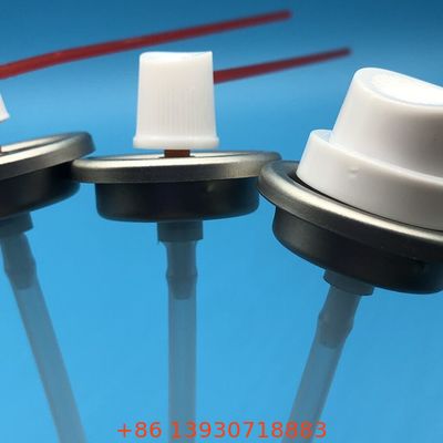 आक्रामक विलायक स्प्रे के लिए कार्बोरेटर क्लीनर स्प्रे उत्पादों के लिए एरोसोल वाल्व