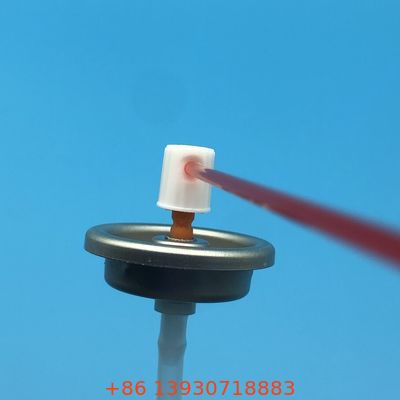 उच्च-दबाव केंद्रित धारा, रासायनिक-प्रतिरोधी निर्माण, और 360-डिग्री संचालन के साथ कार्बोरेटर क्लीनर एरोसोल वाल्व