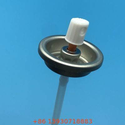 कार्बोरेटर क्लीनर के लिए उच्च-दबाव केंद्रित धारा एरोसोल वाल्व, रासायनिक-प्रतिरोधी निर्माण और 360-डिग्री संचालन के साथ