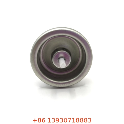0.1-0.2 Ml/s के लिए बटन एक्ट्यूएटर के साथ सिल्वर मीटर एयरोसोल वाल्व