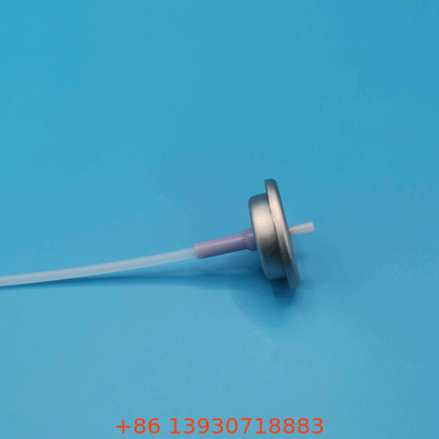 0.1-0.2 Ml/s के लिए बटन एक्ट्यूएटर के साथ सिल्वर मीटर एयरोसोल वाल्व