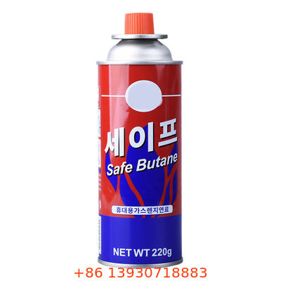 कैम्पिंग, पिकनिक और टेबलटॉप खाना पकाने के लिए लाल टोपी वाला ब्यूटेन गैस स्टोव एरोसोल वाल्व