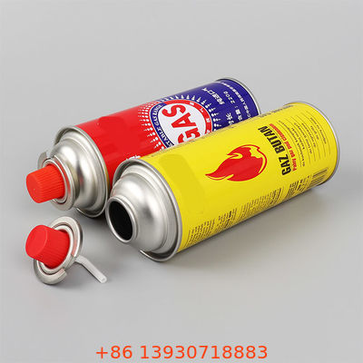 कैम्पिंग, पिकनिक और टेबलटॉप खाना पकाने के लिए लाल टोपी वाला ब्यूटेन गैस स्टोव एरोसोल वाल्व