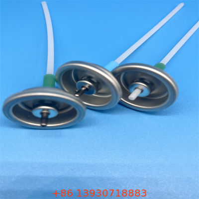 एरोसोल मेटर्ड वाल्व एल्यूमीनियम और टिनप्लेट डिब्बे के साथ संगत