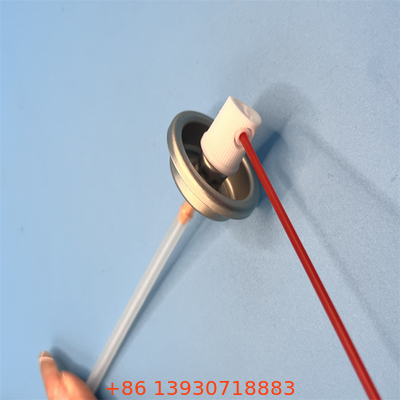 डबल ओरिफिस एयरोसोल वाल्व स्टेनलेस स्टील स्प्रिंग स्प्रे पेंट घटक DIY परियोजनाओं के लिए