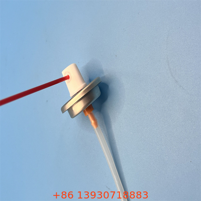 डबल ओरिफिस एयरोसोल वाल्व स्टेनलेस स्टील स्प्रिंग स्प्रे पेंट घटक DIY परियोजनाओं के लिए