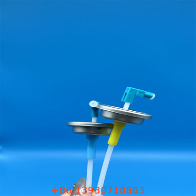 चिकित्सीय और औद्योगिक अनुप्रयोगों के लिए सुसंगत स्प्रे के साथ मापित एरोसोल वाल्व