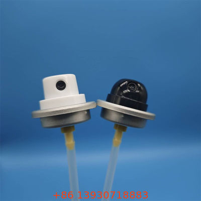 प्रीमियम सिल्की-मिस्ट एंटीपर्सपिरेंट स्प्रे वाल्व, लग्जरी पर्सनल केयर ब्रांड्स के लिए, स्पर्शनीय एक्चुएटर और सर्व-दिशात्मक स्प्रे तकनीक के साथ