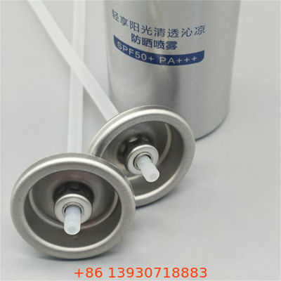 यूवी प्रतिरोध और सुचारू संचालन के साथ दैनिक सूर्य संरक्षण उत्पादों के लिए अभिनव सनस्क्रीन मिस्ट वाल्व