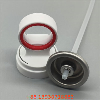 त्वचा देखभाल स्प्रे बोतलों के लिए सनस्क्रीन मिस्ट वाल्व विथ एक्चुएटर - कॉस्मेटिक पैकेजिंग और यूवी सुरक्षा उपयोग के लिए फाइन मिस्ट नोजल