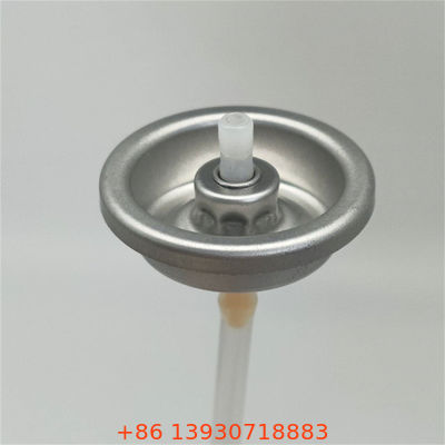 यात्रा-आकार की व्यक्तिगत देखभाल के लिए एक्ट्यूएटर के साथ कॉम्पैक्ट टीएसए-अनुरूप एंटीट्रांसपिरेंट स्प्रे वाल्व जिसमें दबाव-स्थिर लीकप्रूफ डिज़ाइन है