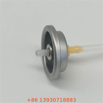 यात्रा-आकार की व्यक्तिगत देखभाल के लिए एक्ट्यूएटर के साथ कॉम्पैक्ट टीएसए-अनुरूप एंटीट्रांसपिरेंट स्प्रे वाल्व जिसमें दबाव-स्थिर लीकप्रूफ डिज़ाइन है