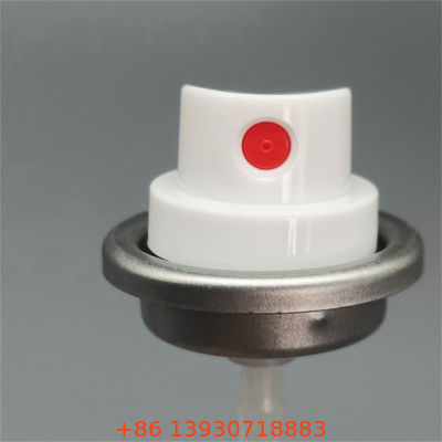 अल्ट्रा-फाइन मिस्ट और एंटी-क्लोज टेक्नोलॉजी के साथ लक्जरी स्टाइलिंग उत्पादों के लिए एक्ट्यूएटर के साथ पेशेवर सैलून-ग्रेड हेयर शीन स्प्रे वाल्व