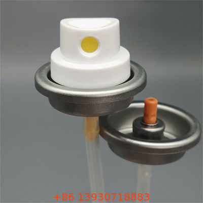 अल्ट्रा-फाइन मिस्ट और एंटी-क्लोज टेक्नोलॉजी के साथ लक्जरी स्टाइलिंग उत्पादों के लिए एक्ट्यूएटर के साथ पेशेवर सैलून-ग्रेड हेयर शीन स्प्रे वाल्व