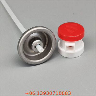 पोर्टेबल जूते और मोज़े के दुर्गन्धनाशक के लिए एरोसोल स्प्रे वाल्व - घरेलू फुटवियर देखभाल के लिए रासायनिक-प्रतिरोधी एरोसोल घटक