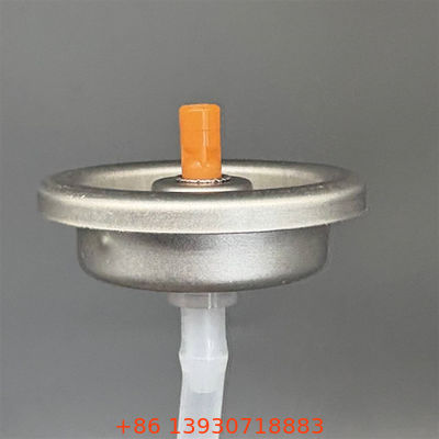 पुरुषों और महिलाओं के शेविंग फोम और क्रीम में स्थिर चमड़े के लिए सटीक एयरोसोल वाल्व