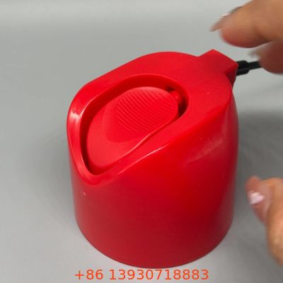 65 मिमी एरोसोल ओवरकैप विस्तारित स्प्रे ट्यूब के साथ, कीटनाशक एरोसोल स्प्रे वाल्व के लिए लक्षित रसायन