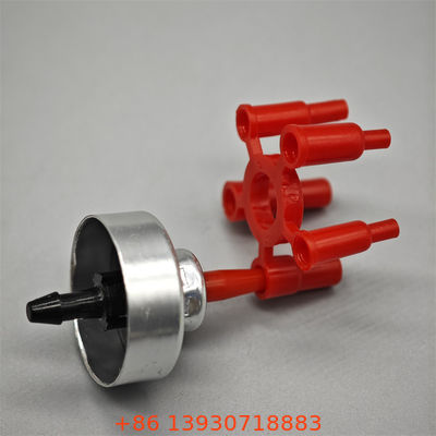 उच्च दक्षता वाले हल्के गैस रिफिल वाल्व के साथ एडाप्टर उच्च दबाव सहिष्णुता के साथ भारी शुल्क उपयोग के लिए