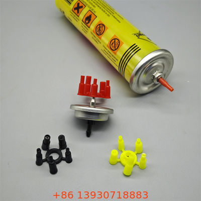 उच्च दक्षता वाले हल्के गैस रिफिल वाल्व के साथ एडाप्टर उच्च दबाव सहिष्णुता के साथ भारी शुल्क उपयोग के लिए