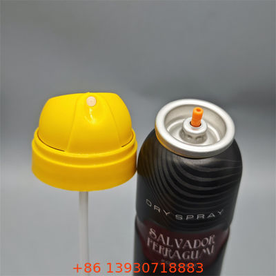 1 इंच टिनप्लेट डिओडोरेंट बॉडी स्प्रे वाल्व लीक-प्रूफ सील के साथ