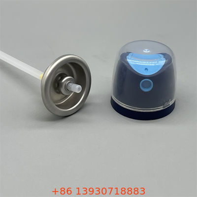 एल्यूमीनियम डिओडोरेंट स्प्रे वाल्व 53mm प्राकृतिक शरीर स्प्रे के लिए